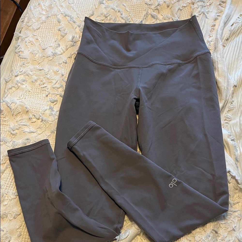ALO Yoga Charcoal High-Waist Leggings